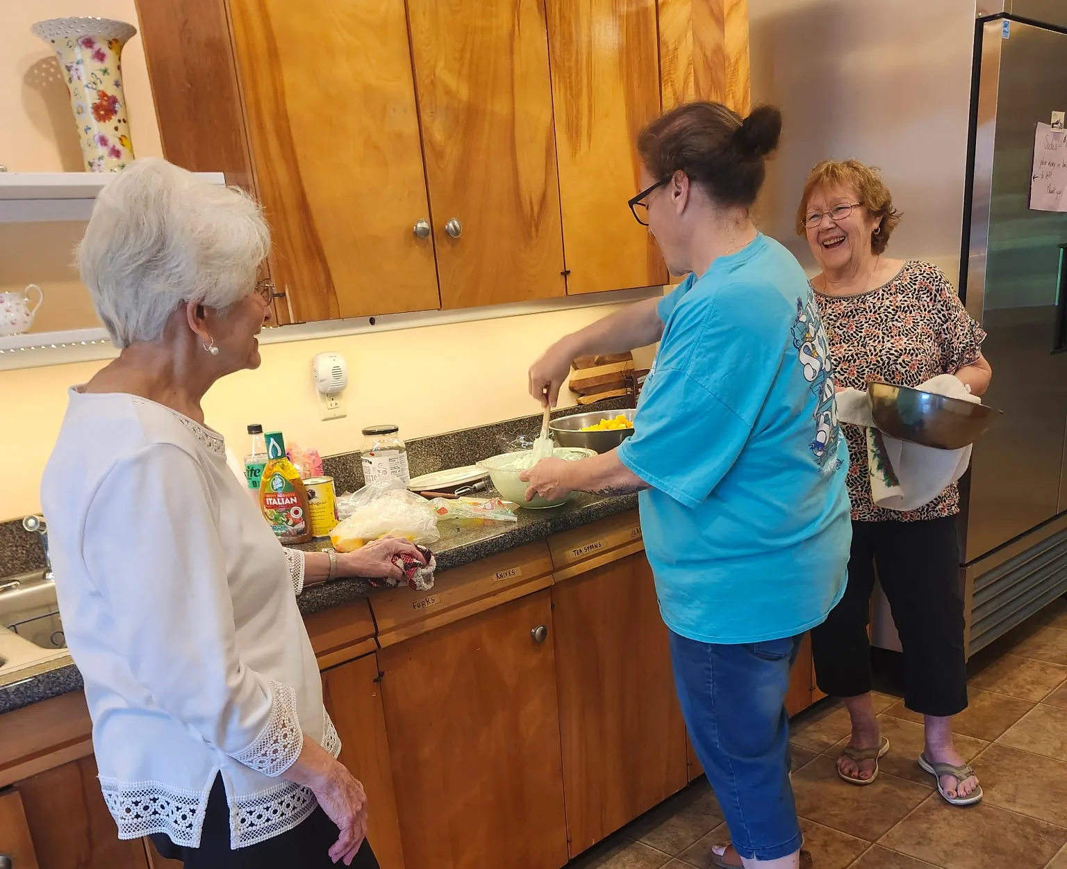 Kitchen at Congregational Church in Campton, NH